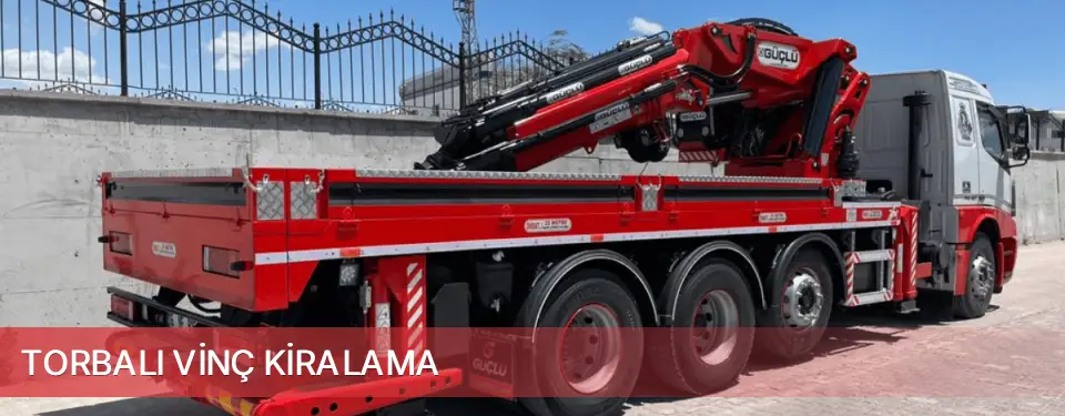 Torbalı İlçemi Vinç Kiralama